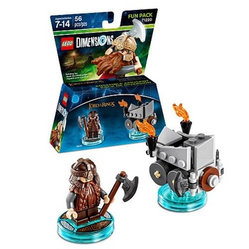 Set Lego Dimensions Fun Pack Lord Of The Rings Gimli Set Lego Dimensions Fun Pack Lord Of The Rings Gimli