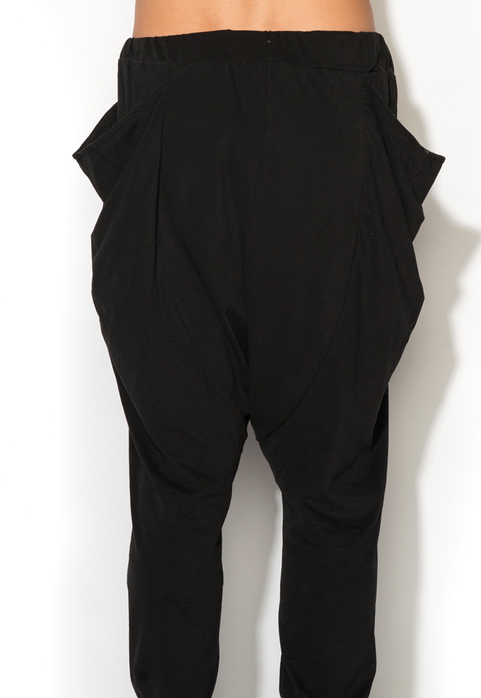 Xagon Man Pantaloni negri cu tur jos XL