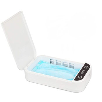Cutie Sterilizatoare UV-C Pentru Telefon, Chei, Masti Cu Lumina UV Cu Incarcare Wireless Pentru Telefon Cutie Sterilizatoare UV-C Pentru Telefon, Chei, Masti Cu Lumina UV Cu Incarcare Wireless Pentru Telefon