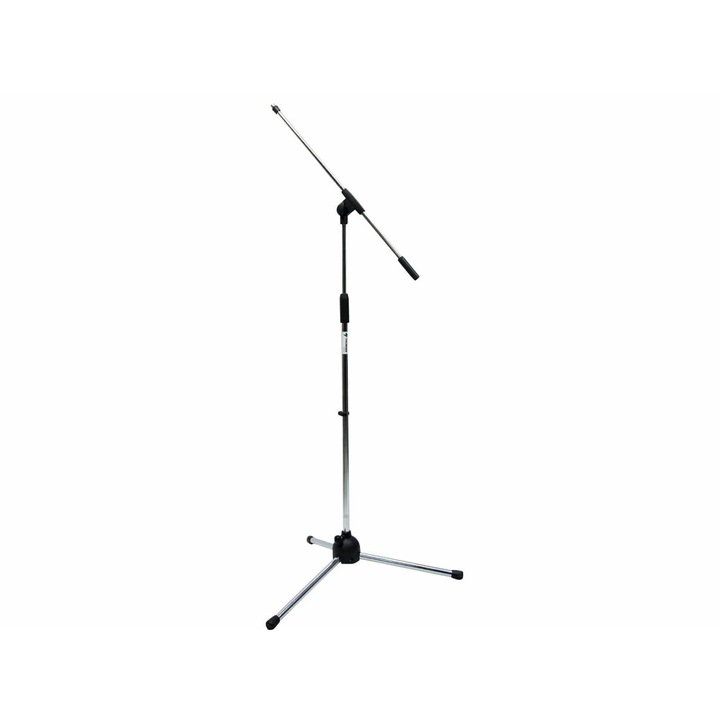 Suport microfon cromat, Thunder brat, pliabil