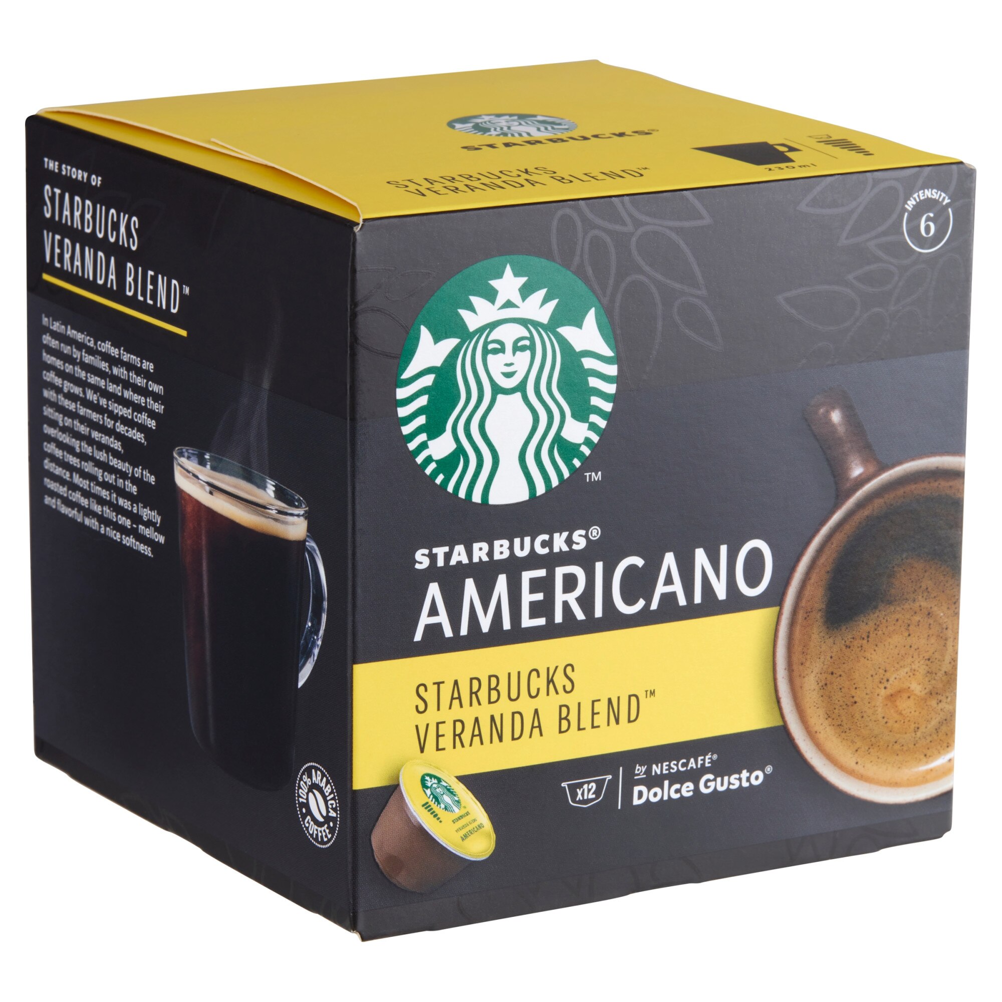 Nescaf Dolce Gusto Starbucks Espresso Blonde Roast kapszul s