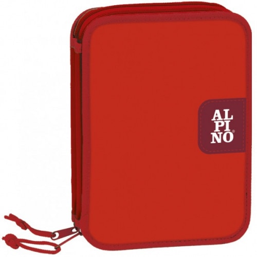 Penar dublu cu 2 fermoare Alpino Red echipat