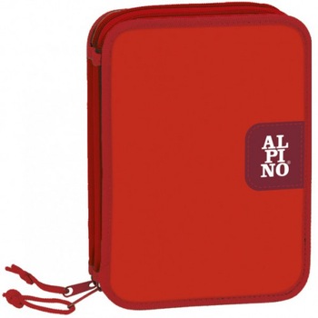 Penar dublu cu 2 fermoare Alpino Red echipat Penar dublu cu 2 fermoare Alpino Red echipat