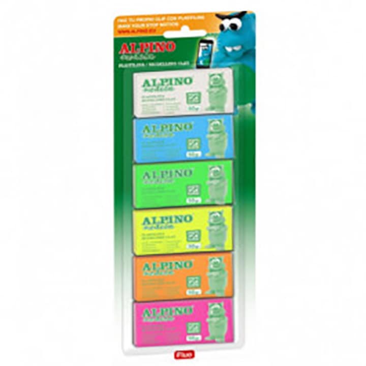 Пластилин Alpino, Neon
