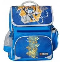 Ghiozdan scoala Premium LEGO Core Line - design bleu Nexo Knights, 33 x 20 x 35 cm
