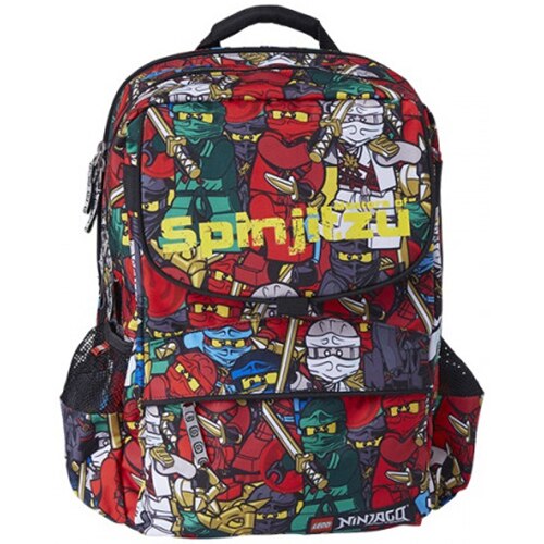 Ghiozdan scoala Starter Plus LEGO Core Line - design NinjaGo Comic