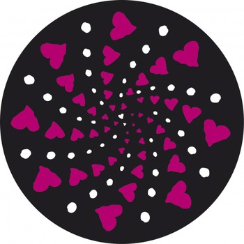 Abtibilduri roti, 2buc/set, Roller Nikidom, Cuore, 17.5 x 17.5 x 0.1 cm Abtibilduri roti, 2buc/set, Roller Nikidom, Cuore, 17.5 x 17.5 x 0.1 cm