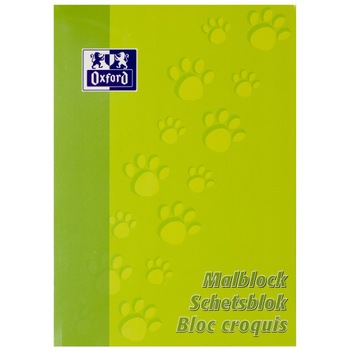 Blocnotes A4 OXFORD, 100 file - 90g/mp, pentru desenat - velin Blocnotes A4 OXFORD, 100 file - 90g/mp, pentru desenat - velin