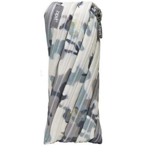 Penar cu fermoar ZIPIT Camouflage - camuflaj gri