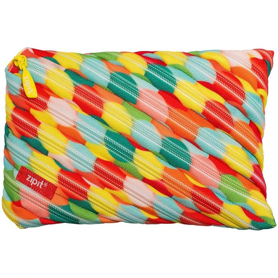 Penar cu fermoar ZIPIT Colorz Jumbo - multicolor flori mari