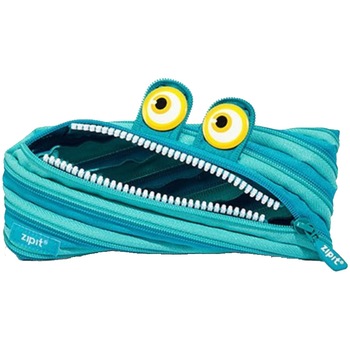 Penar cu fermoar, Zipit Wildlings, turcoaz, 22 x 2 x 10 cm Penar cu fermoar, Zipit Wildlings, turcoaz, 22 x 2 x 10 cm