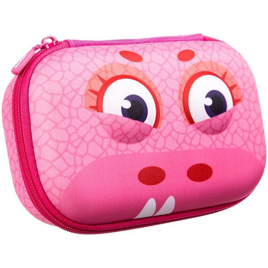 Penar cu fermoar ZIPIT Wildling Storage box - roz