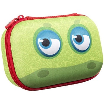 Penar cu fermoar ZIPIT Wildling Storage box - verde Penar cu fermoar ZIPIT Wildling Storage box - verde