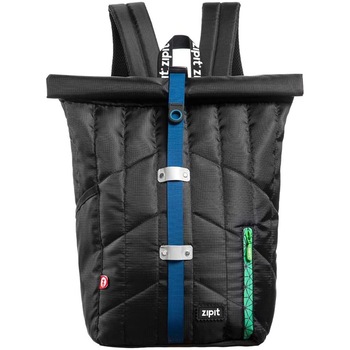 Ghiozdan ZIPIT Puffer Premium - negru cu banda albastra, 28 x 17 x 40 cm Ghiozdan ZIPIT Puffer Premium - negru cu banda albastra, 28 x 17 x 40 cm