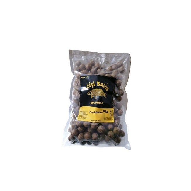 Boilies Nadire 1 kg Solubile 20 mm aroma Frankfurter+