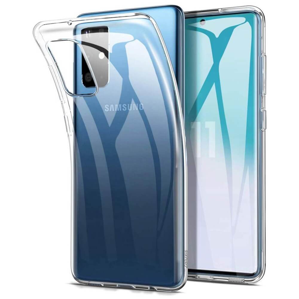 Husa de silicon pentru Samsung Galaxy S20 - Transparent