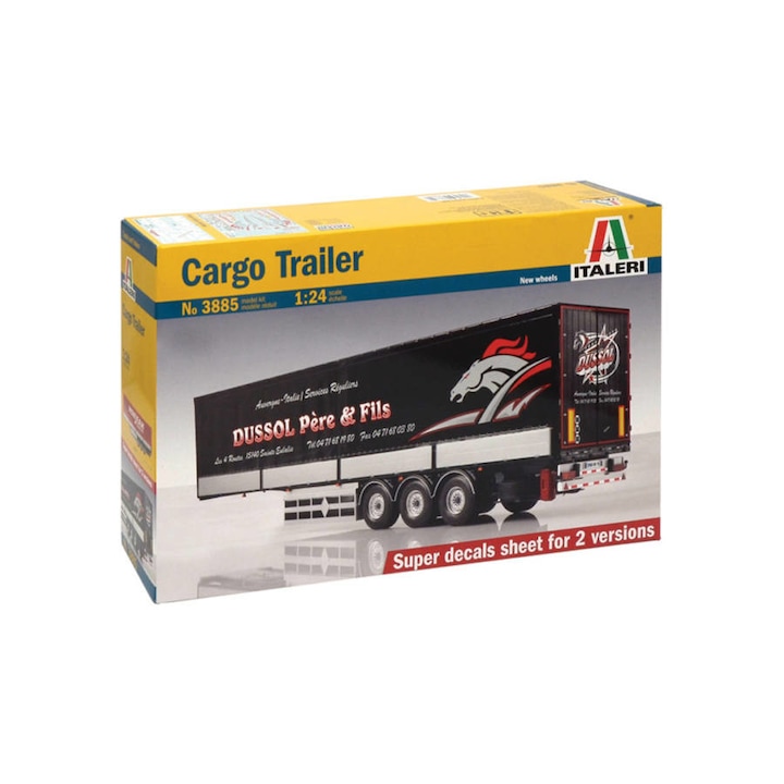 Italeri - Cargo Trailer (Truck Trailers) 1/24 (3885)