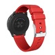 Curea Silicon Premium MTP Rosu 20mm Quick Release, Striatii Diagonale, pentru Samsung Galaxy Watch Active