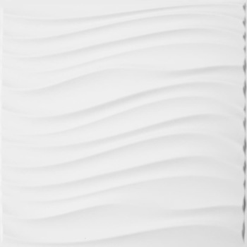 Set 24 placi decorative de perete WallArt, model 3D Maxwell, 50 x 50 x 1,75 cm, 6mp, Fibra naturala din plante presate in mulaj, Alb Set 24 placi decorative de perete WallArt, model 3D Maxwell, 50 x 50 x 1,75 cm, 6mp, Fibra naturala din plante presate in mulaj, Alb
