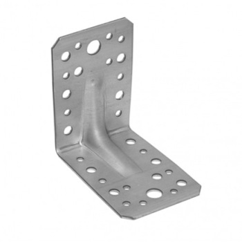 Coltar ranforsat pentru lemn, 90x90x65x2.0 mm Coltar ranforsat pentru lemn, 90x90x65x2.0 mm