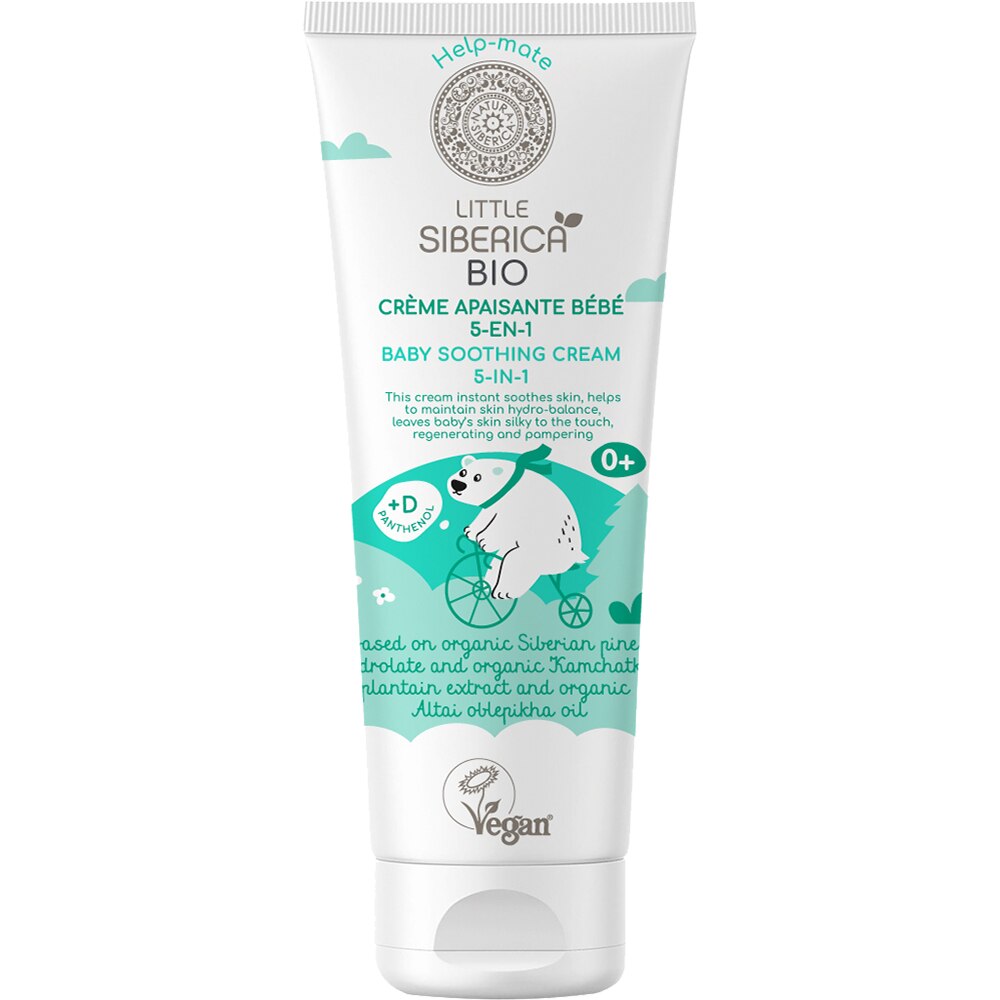 Crema de corp Natura Siberica Little Siberica cu efect calmant pentru bebelusi 0+ Copii 75 ml