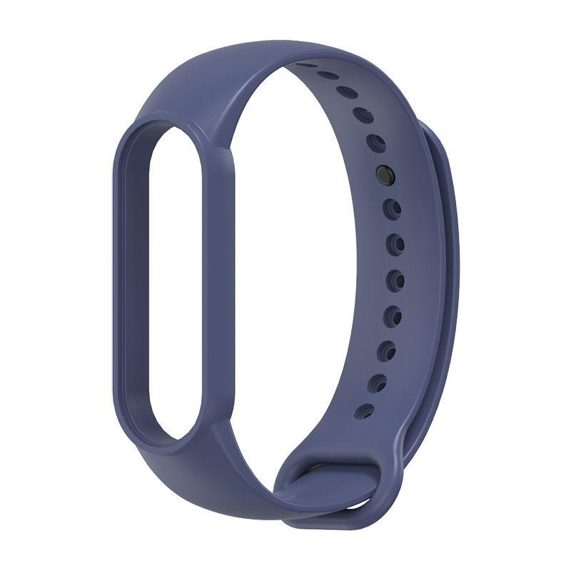 Curea silicon Tech-Protect Icon Xiaomi Mi Band 5/6/6 NFC Navy Blue