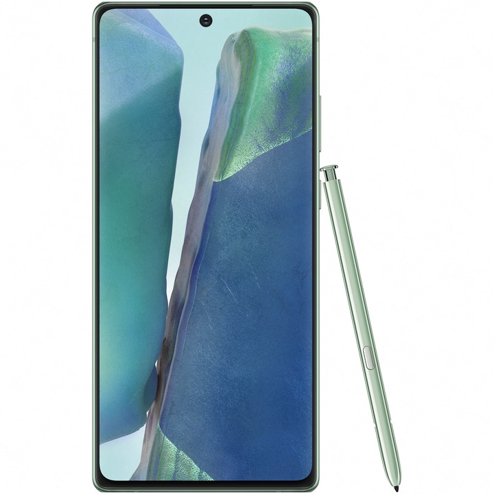 Смартфон Samsung Galaxy Note 20, Dual SIM, 256GB, 8GB RAM, 5G, Mystic Green