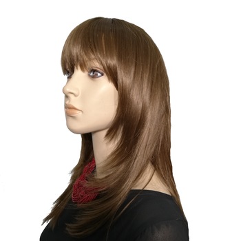 Peruca dama, fibra sintetica, cu aspect natural, saten deschis Peruca dama, fibra sintetica, cu aspect natural, saten deschis