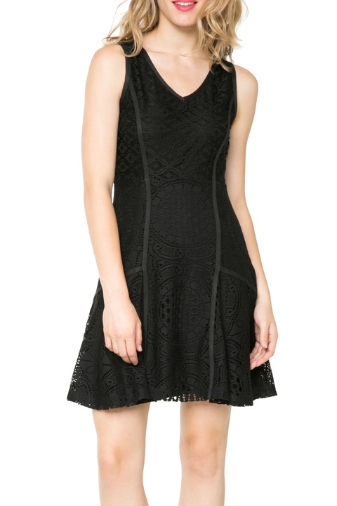 Rochie, Desigual 61V2LB2, Negru