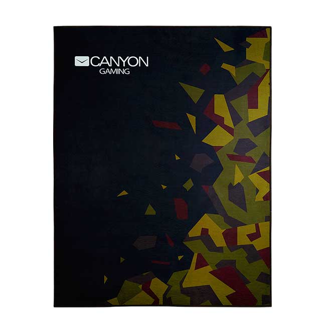 Covoras Antiderapant scaun Birou, 100x130 cm, Camuflaj