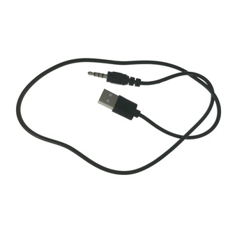 Cablu de alimentare cu conector USB tata la jack 3.5mm tata cu 4 contacte, lungime 60 cm, negru Cablu de alimentare cu conector USB tata la jack 3.5mm tata cu 4 contacte, lungime 60 cm, negru