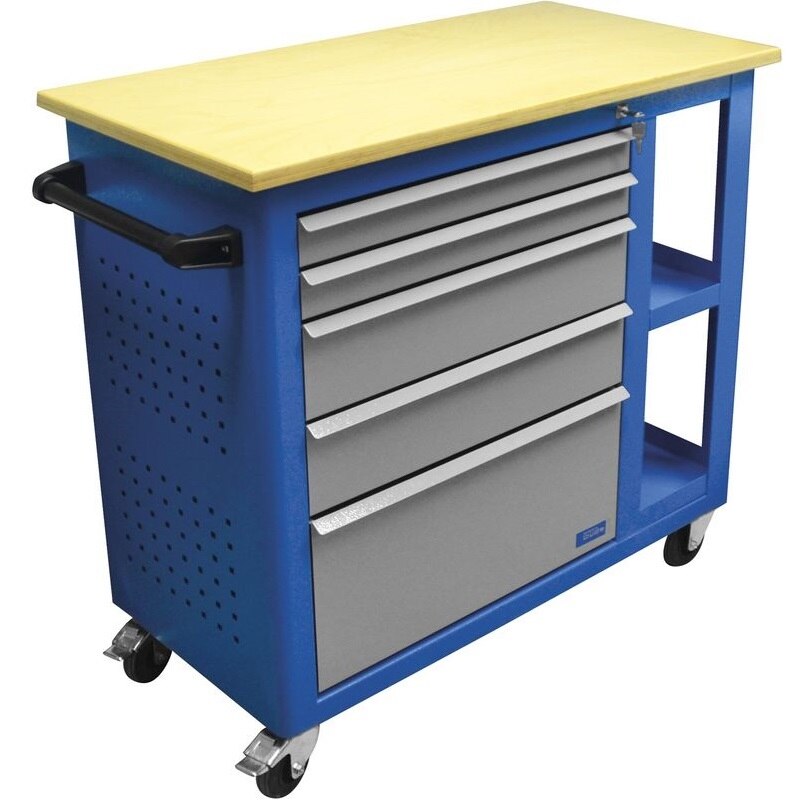 Carucior scule cu 5 sertare GWB 05 Guede GUDE40925, fara scule