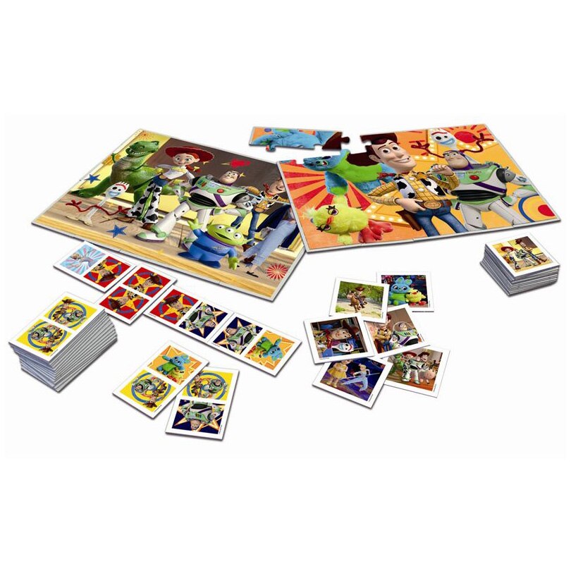 Puzzle 4 in 1 Educa - Toy Story 4, 2 x Puzzle, Domino, Identic Memo ...