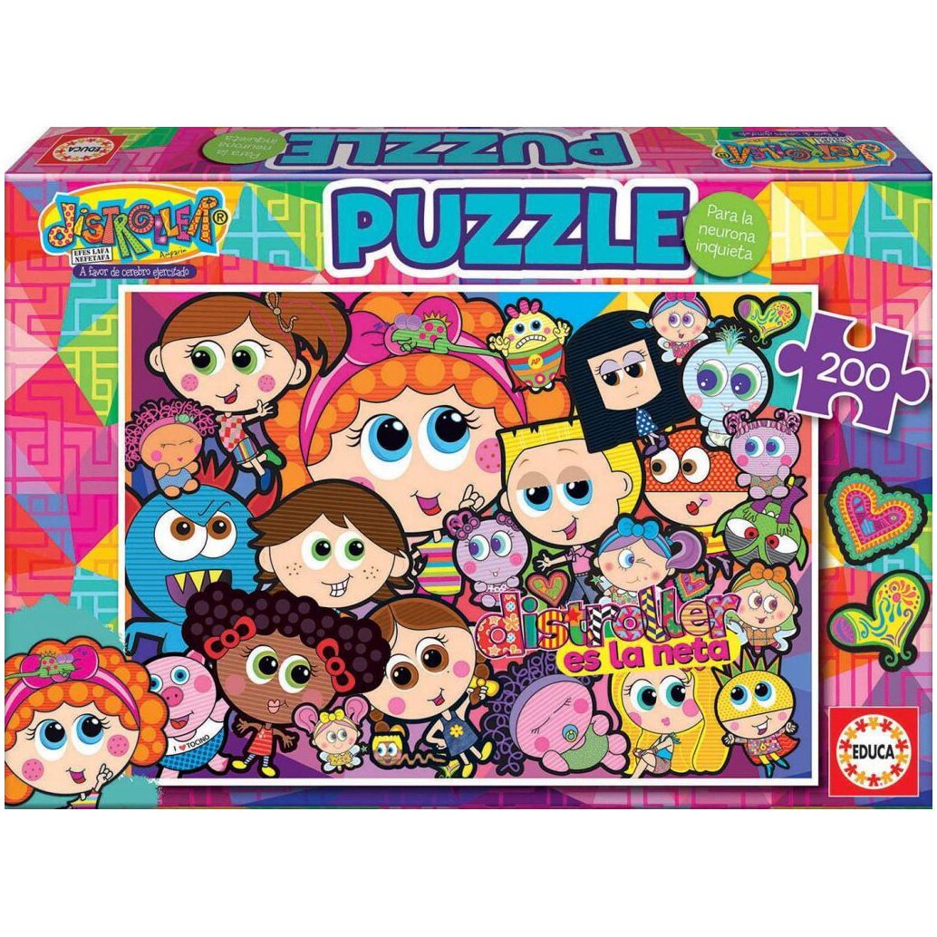 Puzzle Educa - Distroller, 200piese