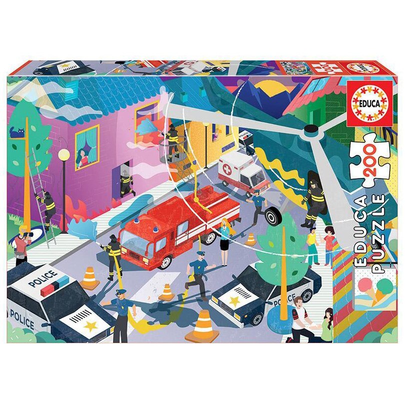 Puzzle Educa - Assistance services, 200 piese