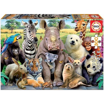 Puzzle Educa - It's a class photo, 300 piese Puzzle Educa - It's a class photo, 300 piese
