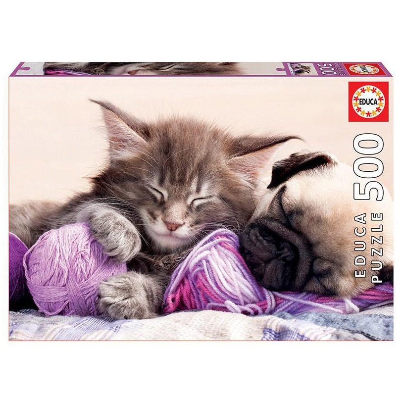 Puzzle Educa - Dream companions, 500 piese