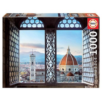 Puzzle Educa - Views of Florence, Italy, 1000 piese Puzzle Educa - Views of Florence, Italy, 1000 piese