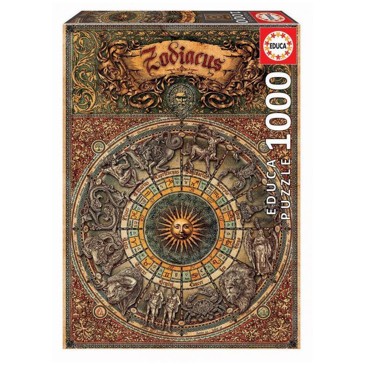 Пъзел Educa - Zodiac, 1000 части