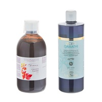 set 2 produse bio-organice pentru ingrijirea picioarelor umflate cu senzatie de greutate si care retin apa 1000ml lakshmi uleiul protector si drenant 500ml si extractul de plante pentru imbunatatirea circulatiei picioarelor 500ml imagen 30_0_
0