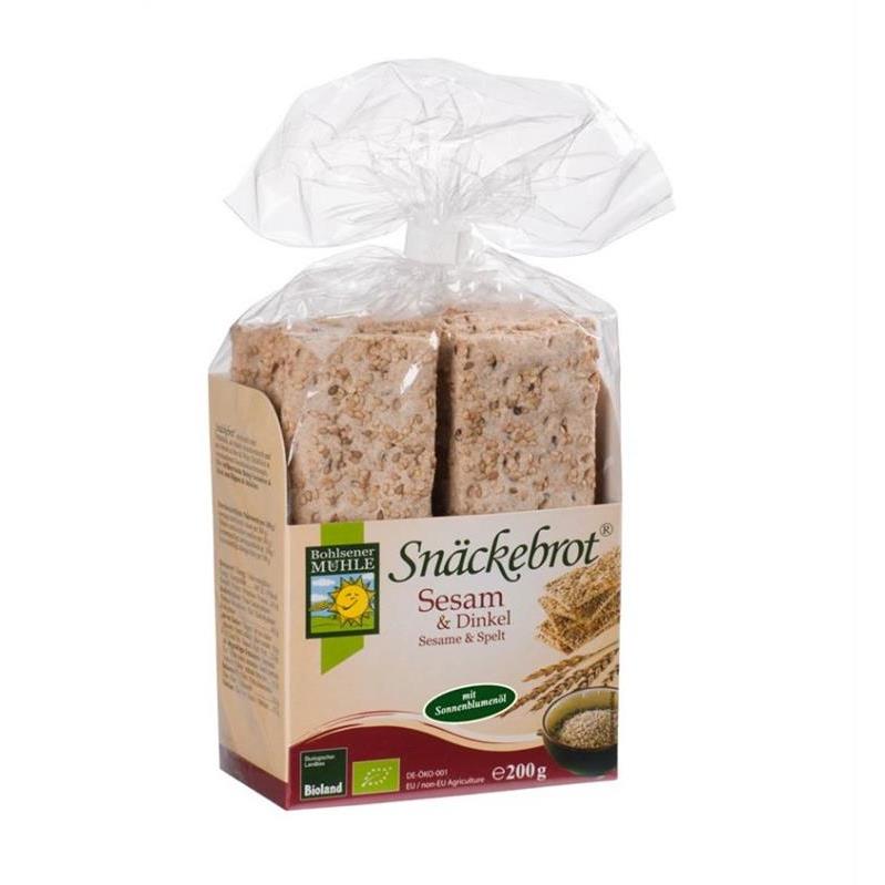Paine Ecologica Crocanta cu Susan si Alac Bohlsener Pronat 200gr