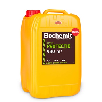 Solutie tratare preventiva lemn Bochemit Opti F+ 15Kg maro 990mp Solutie tratare preventiva lemn Bochemit Opti F+ 15Kg maro 990mp