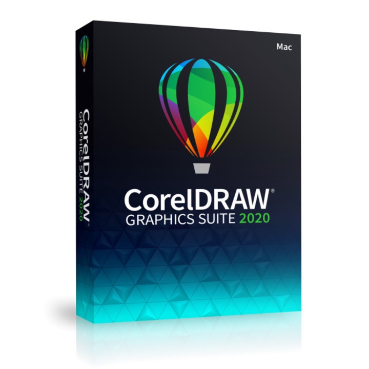 Licenta CorelDRAW Graphics Suite 2020, MAC, BOX