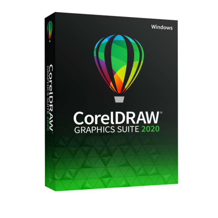 Licenta CorelDRAW Graphics Suite 2020, Windows, BOX