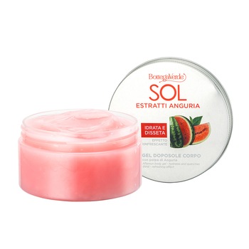 Gel dupa expunerea la soare, hidratant cu pulpa de pepene verde - SOL Estratti, 150 ML, Bottega Verde Gel dupa expunerea la soare, hidratant cu pulpa de pepene verde - SOL Estratti, 150 ML, Bottega Verde