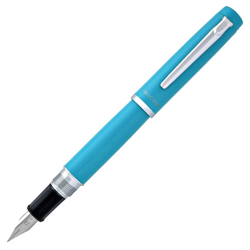 Stilou Platinum, Procyon, Turquoise Blue, penita M