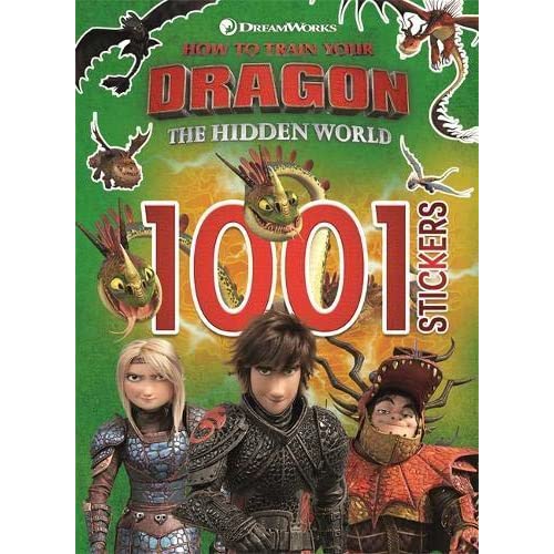 How to Train Your Dragon The Hidden World: 1001 Stickers - Dreamworks Animation, ed 2019