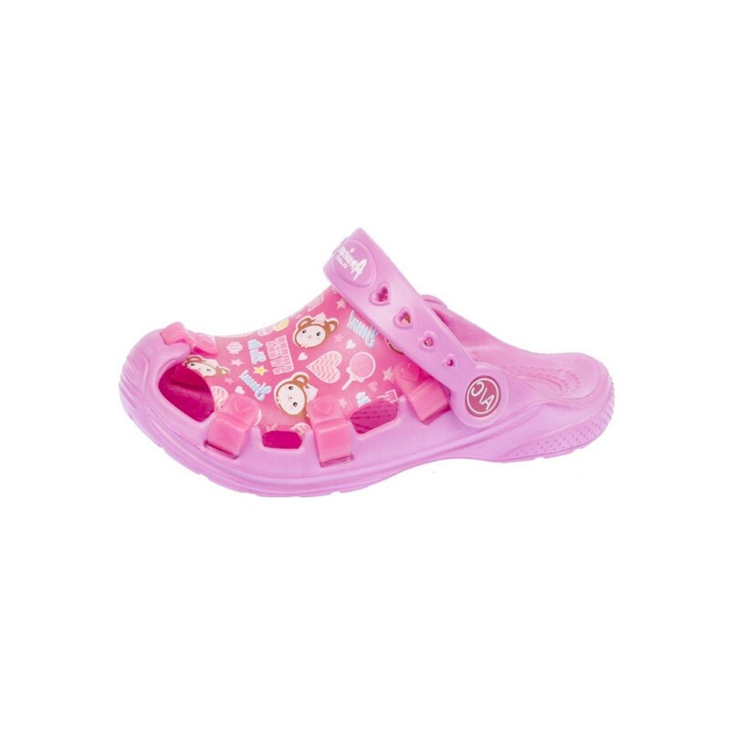 Papuci din spuma pentru copii American Club 352/16R, Roz