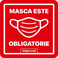 autocolant informativ covid-19 quotmasca este obligatoriequot patrat rosu 20 x 20 cm imagen 3_0_
0