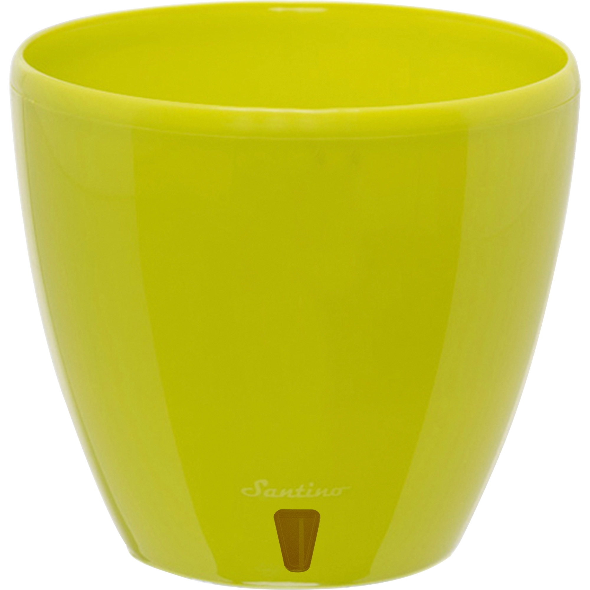 Ghiveci Deco Twin Plus 5.8L verde lime, cu sistem de auto-udare